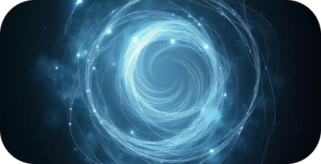 Abstract swirl graphic for Technical